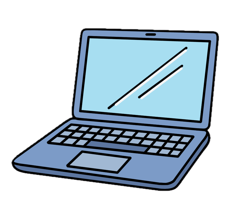 graphic of a laptop computer
