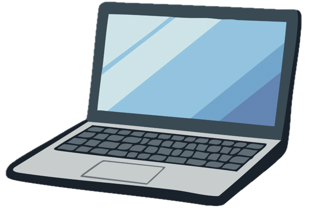 graphic of a laptop computer